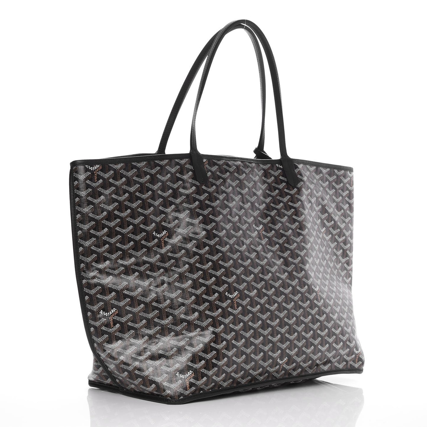 Goyardine Reversible Anjou GM Black