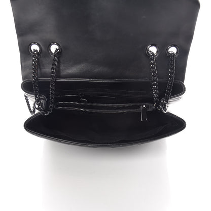 Saint Laurent Calfskin Y Quilted Monogram Medium Loulou Chain Satchel Black 5 of 15