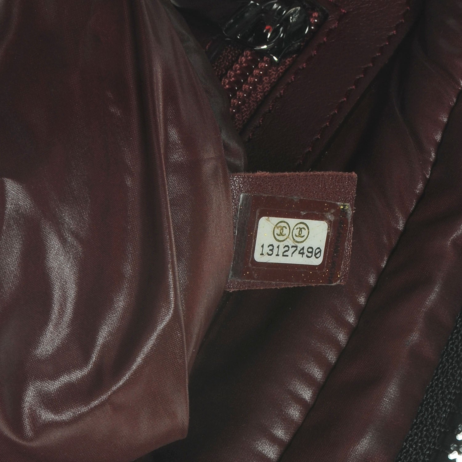 Chanel Nylon Coco Cocoon Bowler Black 7 of 7