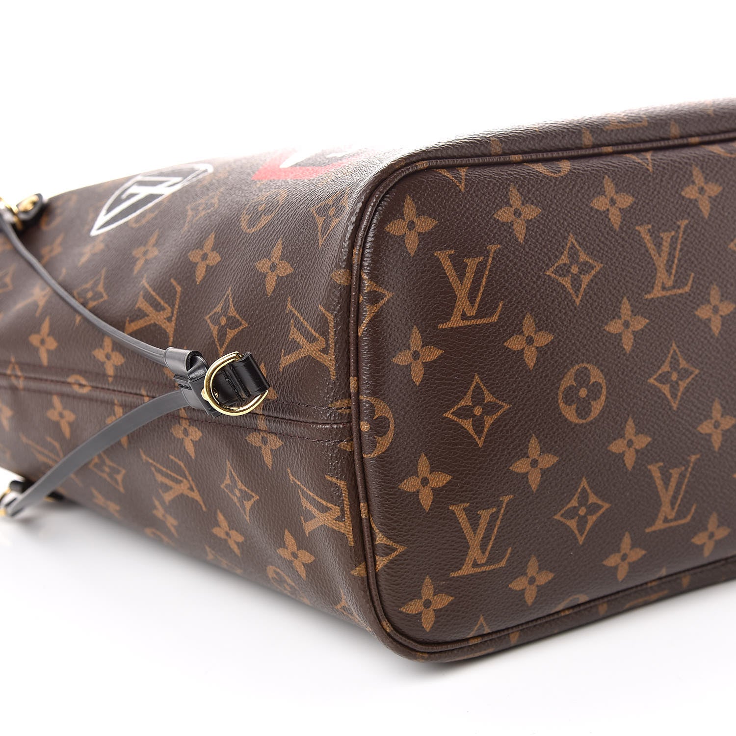 Louis Vuitton Monogram World Tour Neverfull MM 5 of 14
