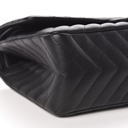 Chanel Sheepskin Chevron Quilted 2.55 Reissue 226 Flap So Black 12 of 16