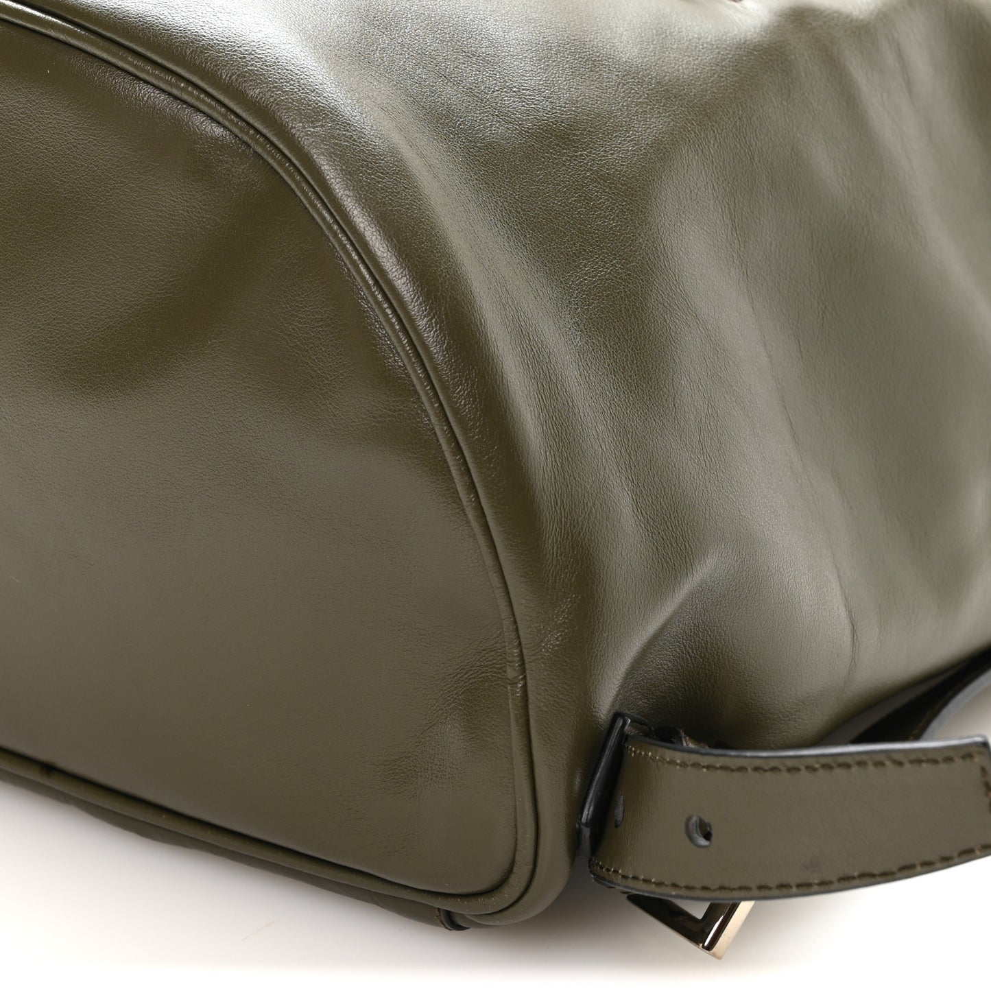 Soft Calf Cinch Backpack Militare