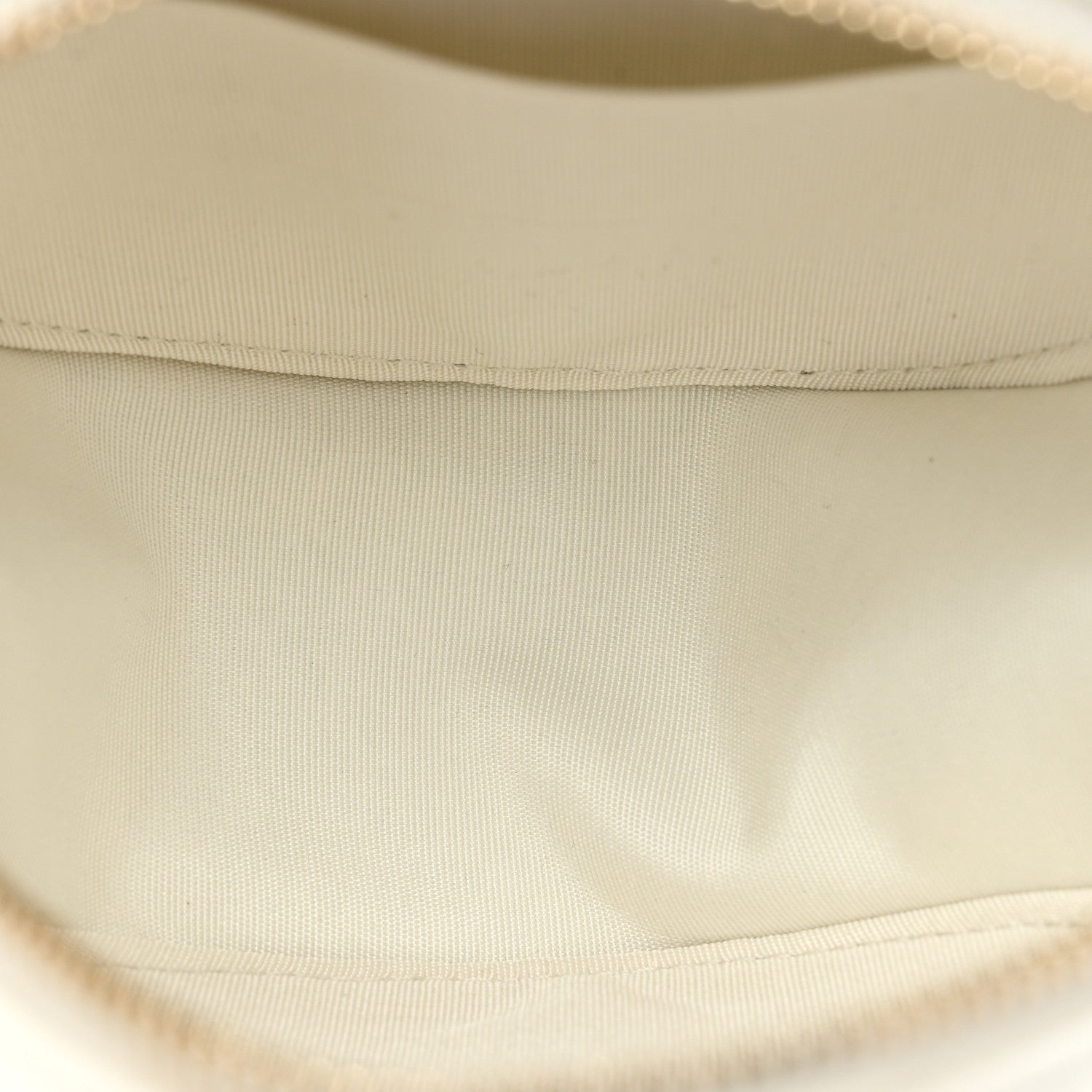 Chanel Goatskin Quilted Chanel 19 Round Clutch With Chain White 5 of 10