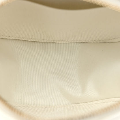 Chanel Goatskin Quilted Chanel 19 Round Clutch With Chain White 5 of 10