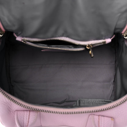 Alexander Wang Pebbled Lambskin Mini Rockie Gummy Pale Gold Hardware 5 of 9