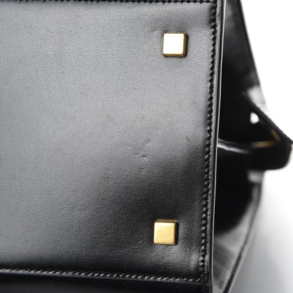 Saint Laurent Shiny Calfskin Large Uptown Tote Black 11 of 14