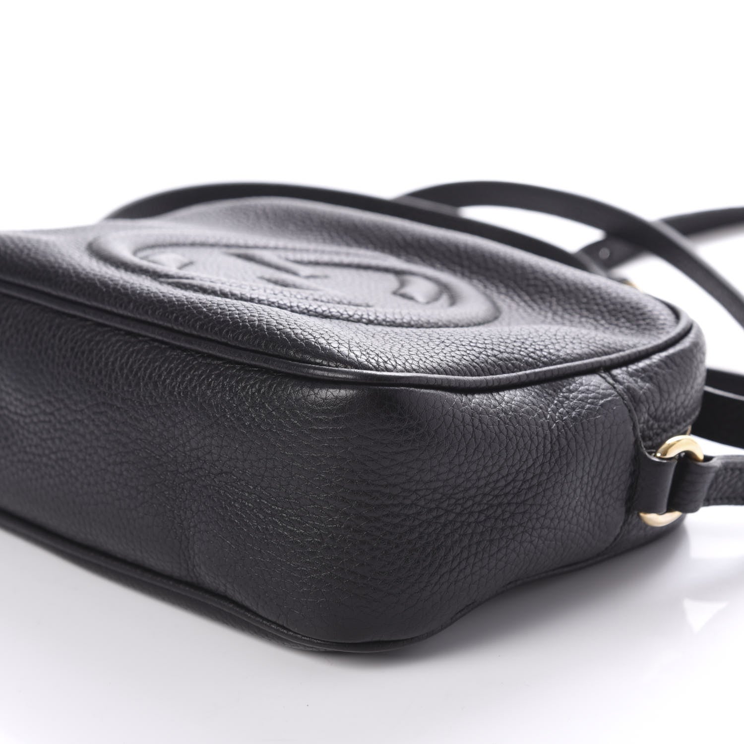 Gucci Pebbled Calfskin Small Soho Disco Bag Black 9 of 10