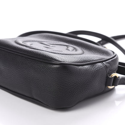 Gucci Pebbled Calfskin Small Soho Disco Bag Black 9 of 10