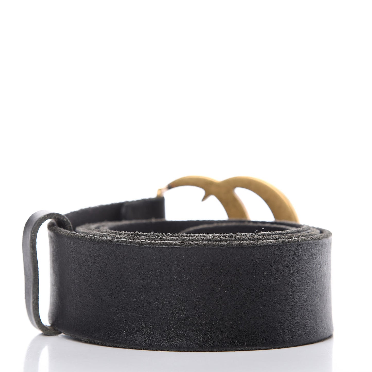 Faded Calfskin Double G 40mm Belt 100 40 Black
