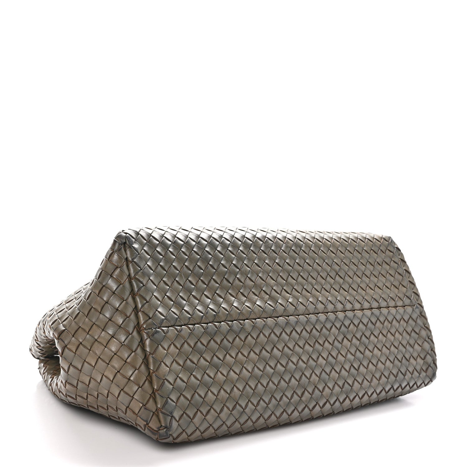 Bottega Veneta Nappa Intrecciato Medium Cabat Kaki 5 of 11