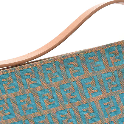 Fendi Zucchino Pochette Blue 9 of 10
