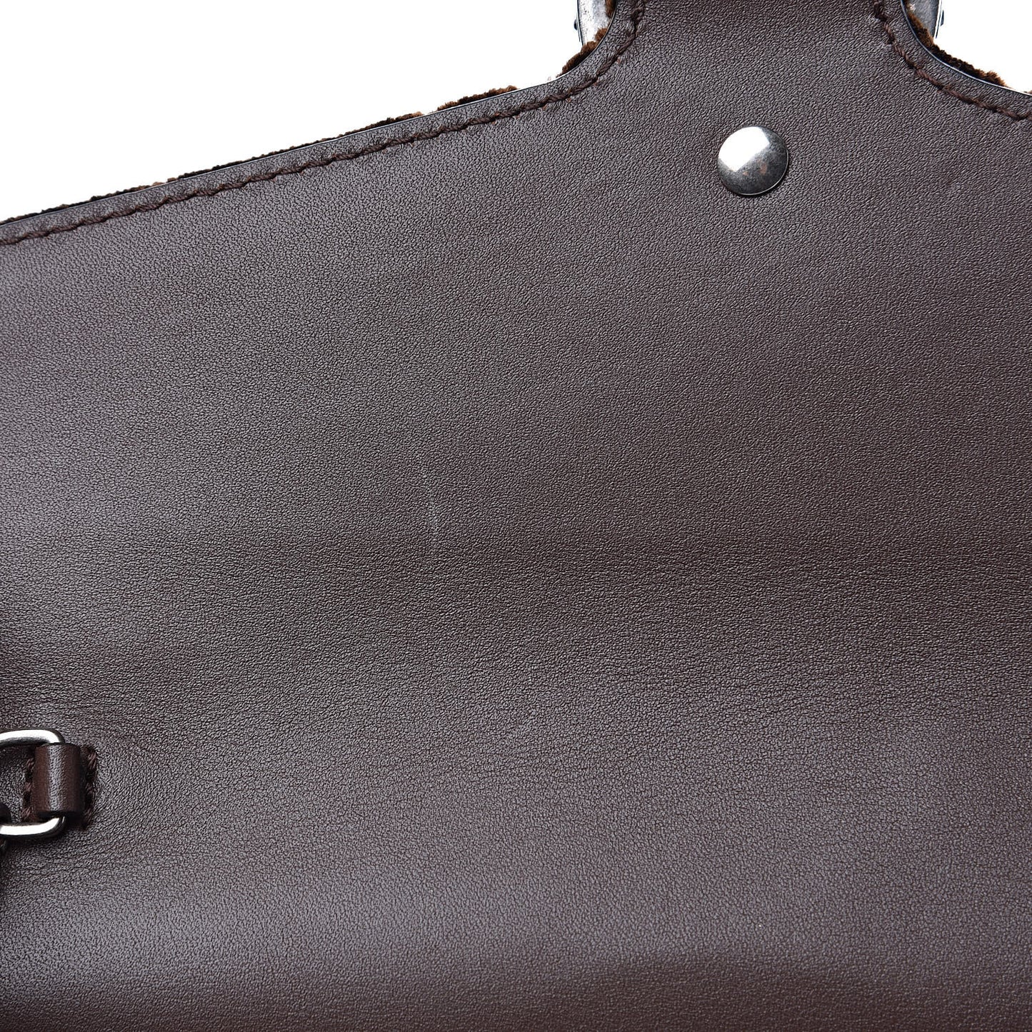 Velvet GG Monogram Mini Dionysus Chain Wallet Brown