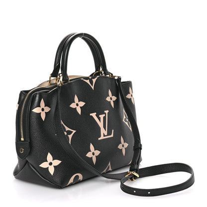 Louis Vuitton Empreinte Monogram Giant Petit Palais Black Beige 3 of 9