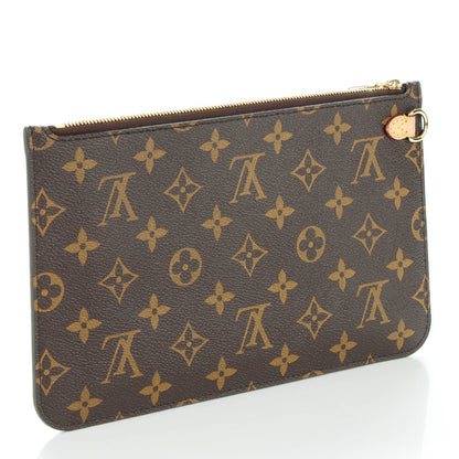 Louis Vuitton Monogram Neverfull MM GM Pochette Fuchsia 3 of 7