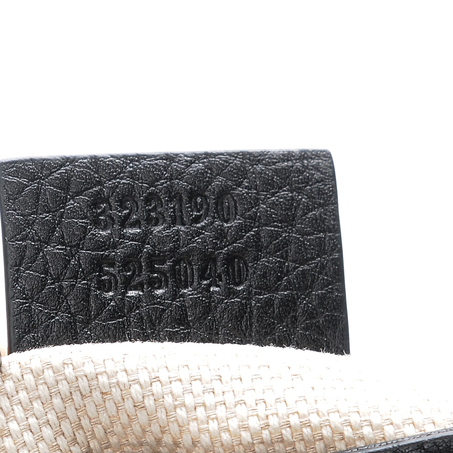 Pebbled Calfskin Small Soho Flap Crossbody Black