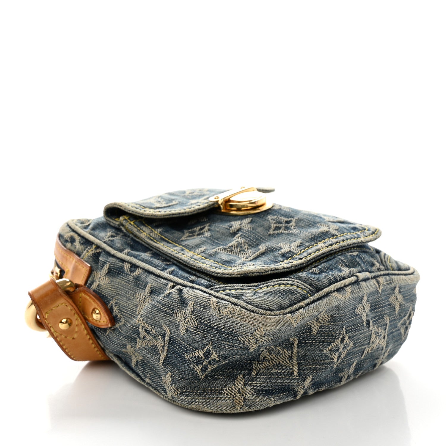 Louis Vuitton Monogram Denim Danube Blue 4 of 16
