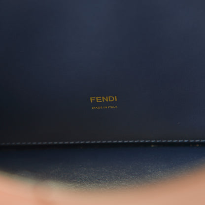Fendi Vitello Grace Matte Large Kan U Shoulder Bag Rust 5 of 8
