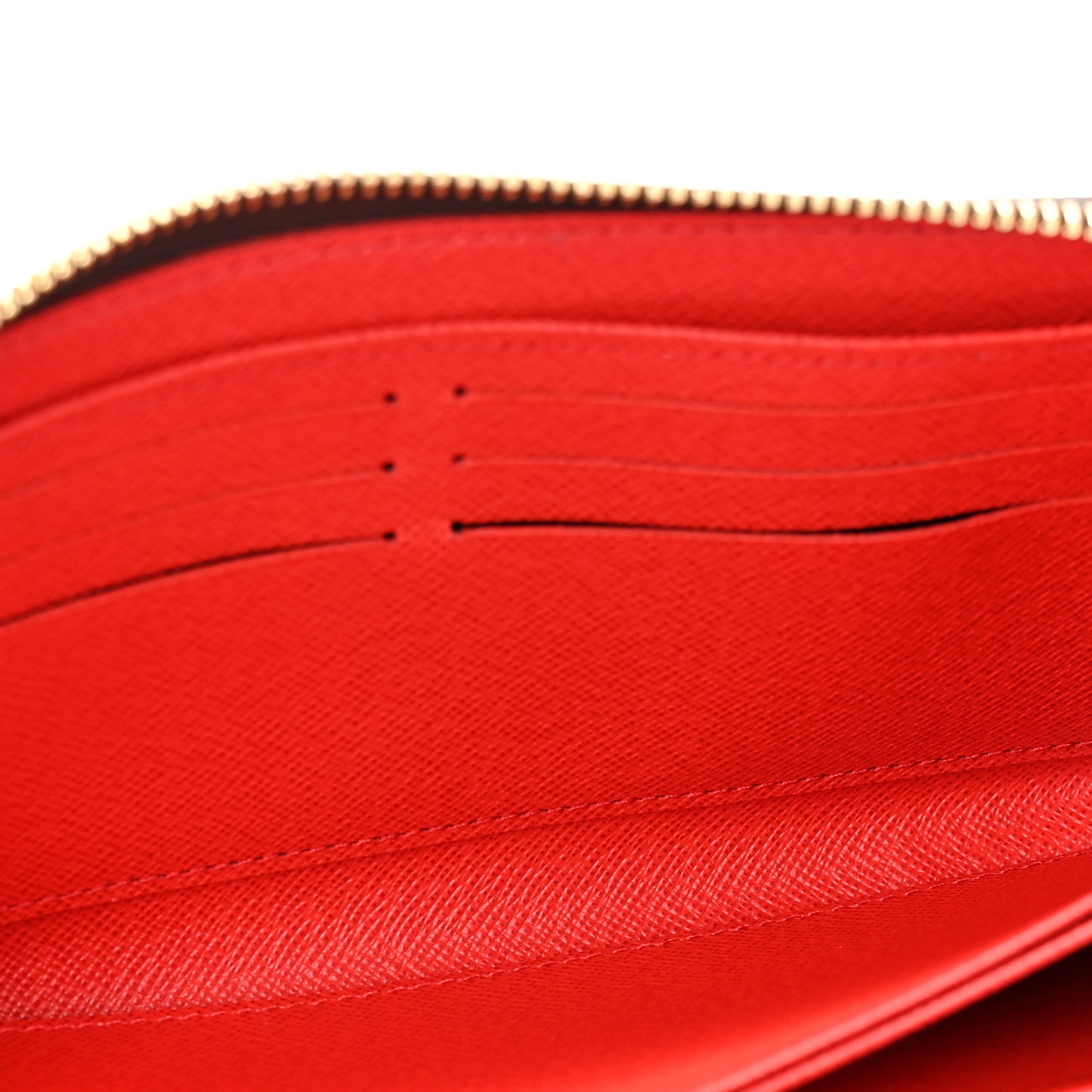 Monogram Zippy Wallet Coquelicot
