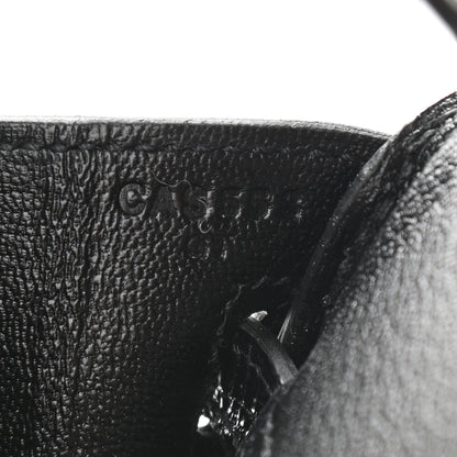 Hermes Togo Shiny Niloticus Crocodile Birkin Touch 25 Black 6 of 10