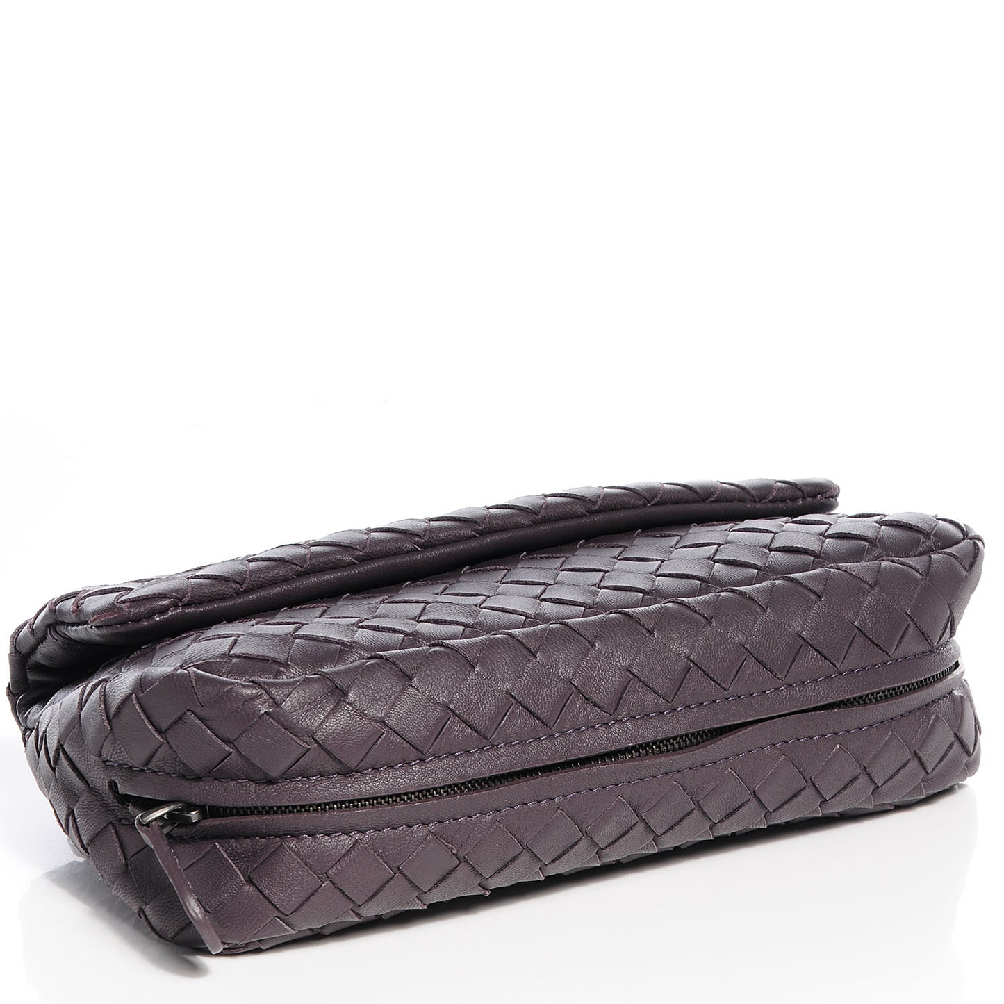 Nappa Intrecciato Messenger Bag Tourmaline