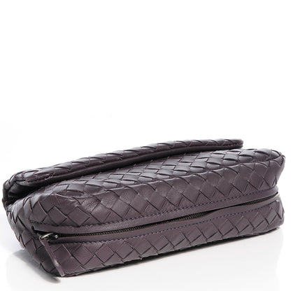 Bottega Veneta Nappa Intrecciato Messenger Bag Tourmaline 4 of 11
