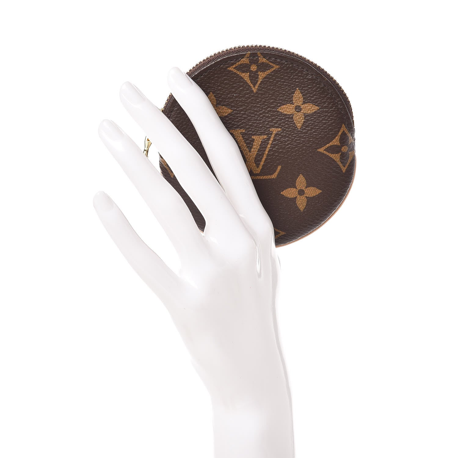 Louis Vuitton Monogram Round Coin Purse 2 of 7
