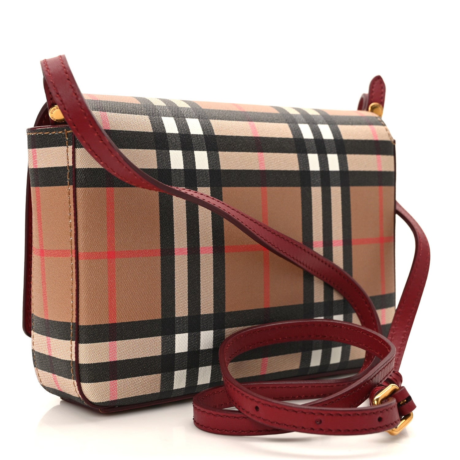 Burberry House Check Tartan Mix Hampshire Crossbody 3 of 9