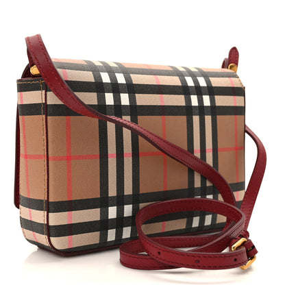 Burberry House Check Tartan Mix Hampshire Crossbody 3 of 9