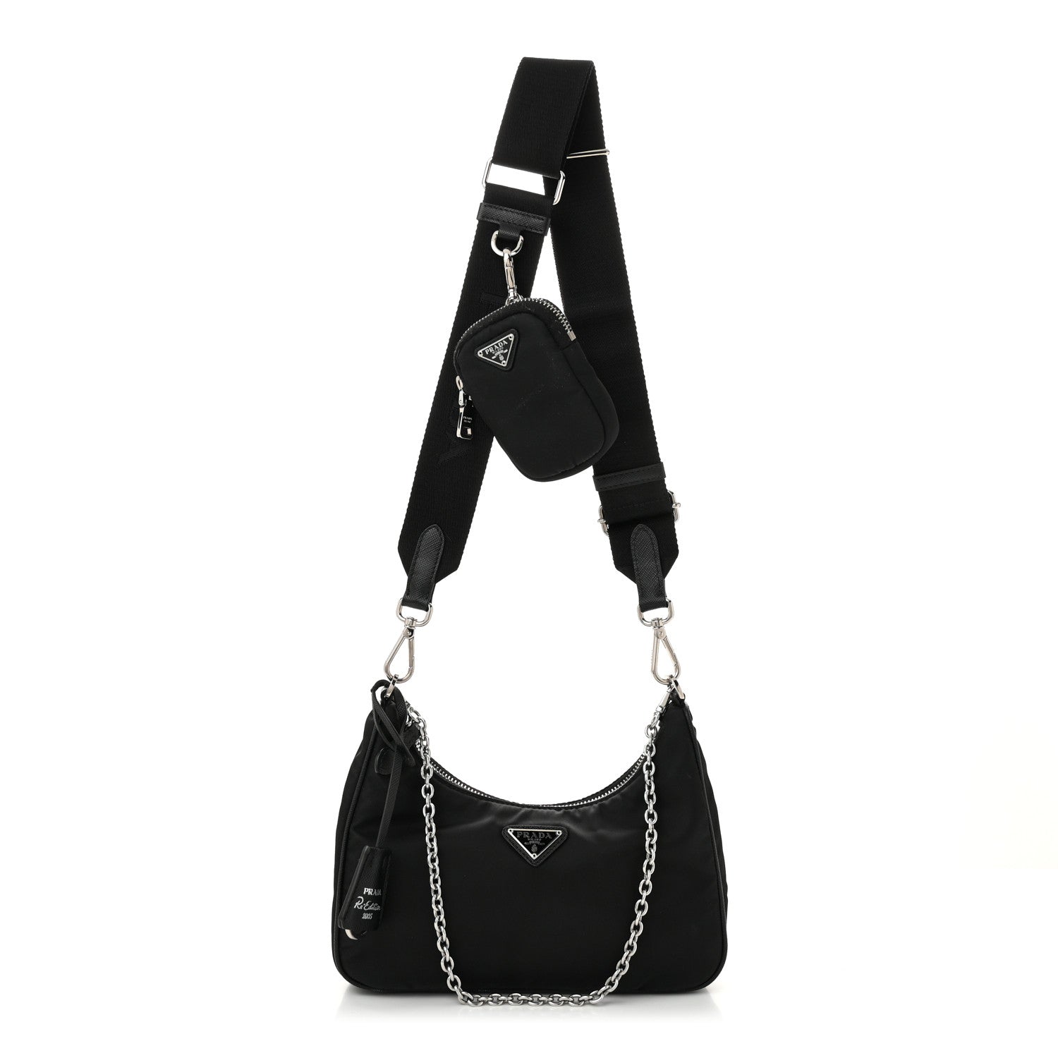 Prada Nylon Re-Edition 2005 Shoulder Bag Black 1 of 10