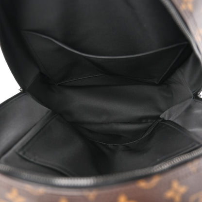Louis Vuitton Monogram Macassar Dean Backpack Blue 5 of 9
