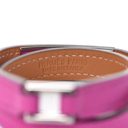 Hermes Swift Rivale Double Tour Bracelet T1 Magnolia 5 of 7