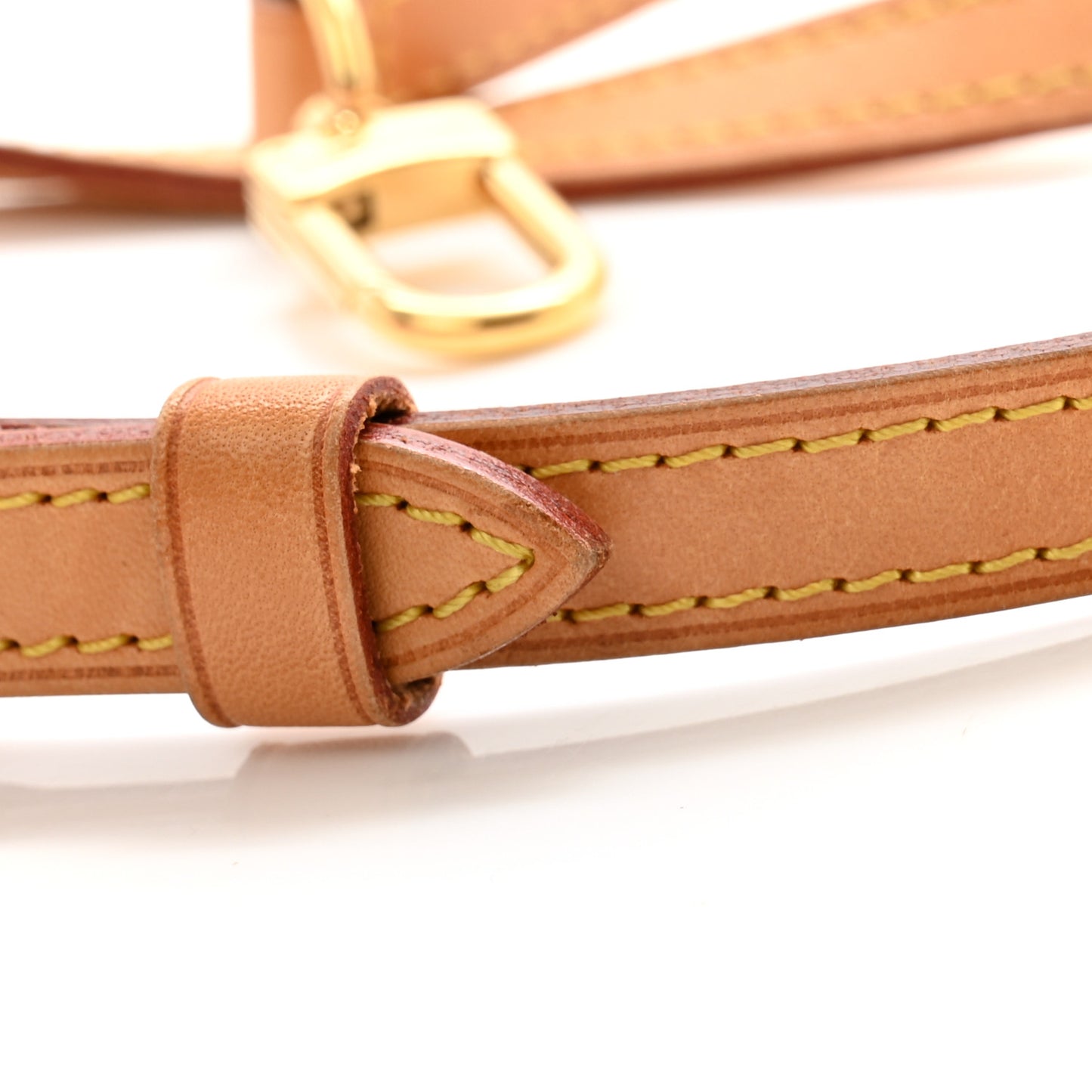 LOUIS VUITTON Vachetta 16mm Adjustable Shoulder Strap