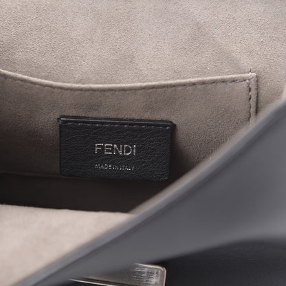 Fendi Vitello Century Opaco F is Fendi Small Kan I Shoulder Bag Black 6 of 10
