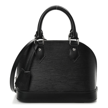 Louis Vuitton Epi Alma BB Black 1 of 8