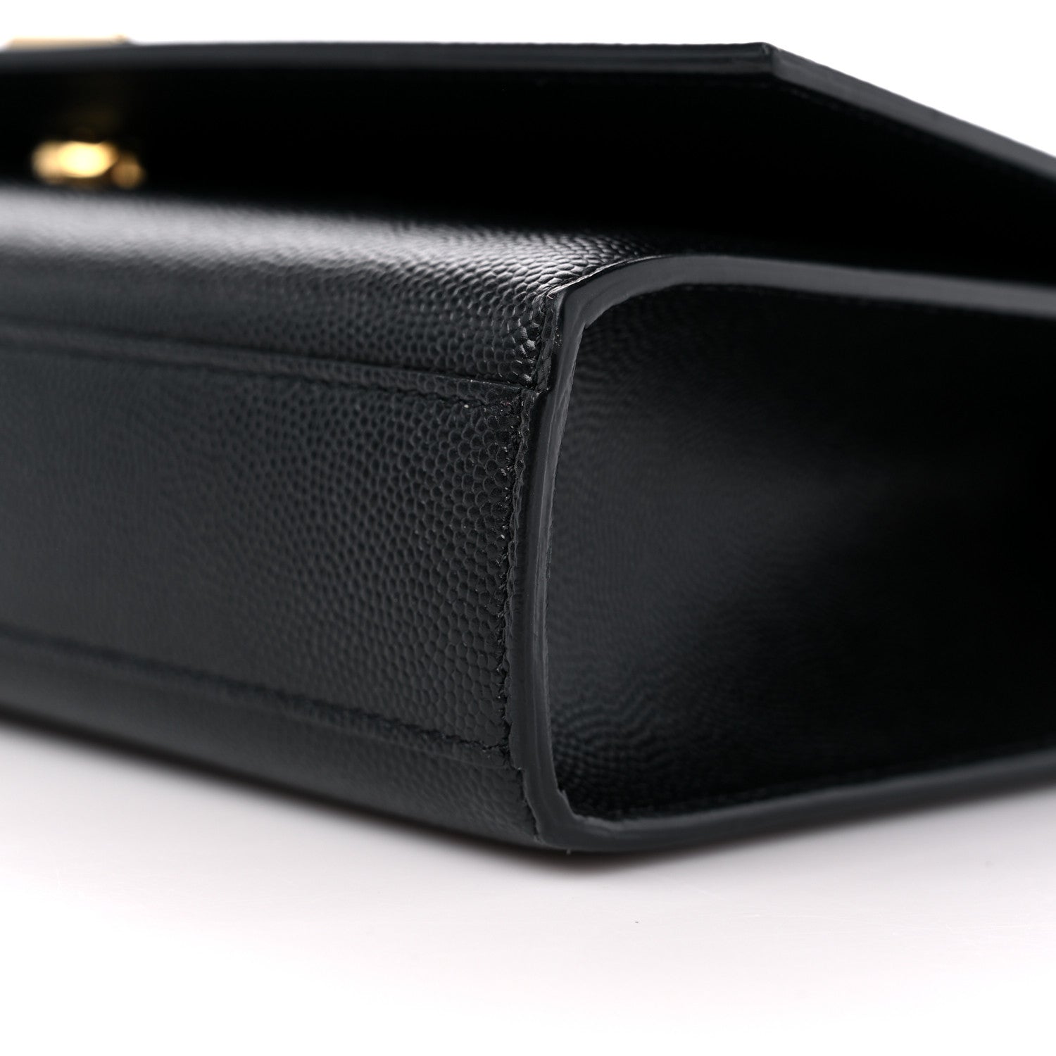Saint Laurent Grain De Poudre Medium Monogram Kate Satchel Black 8 of 9