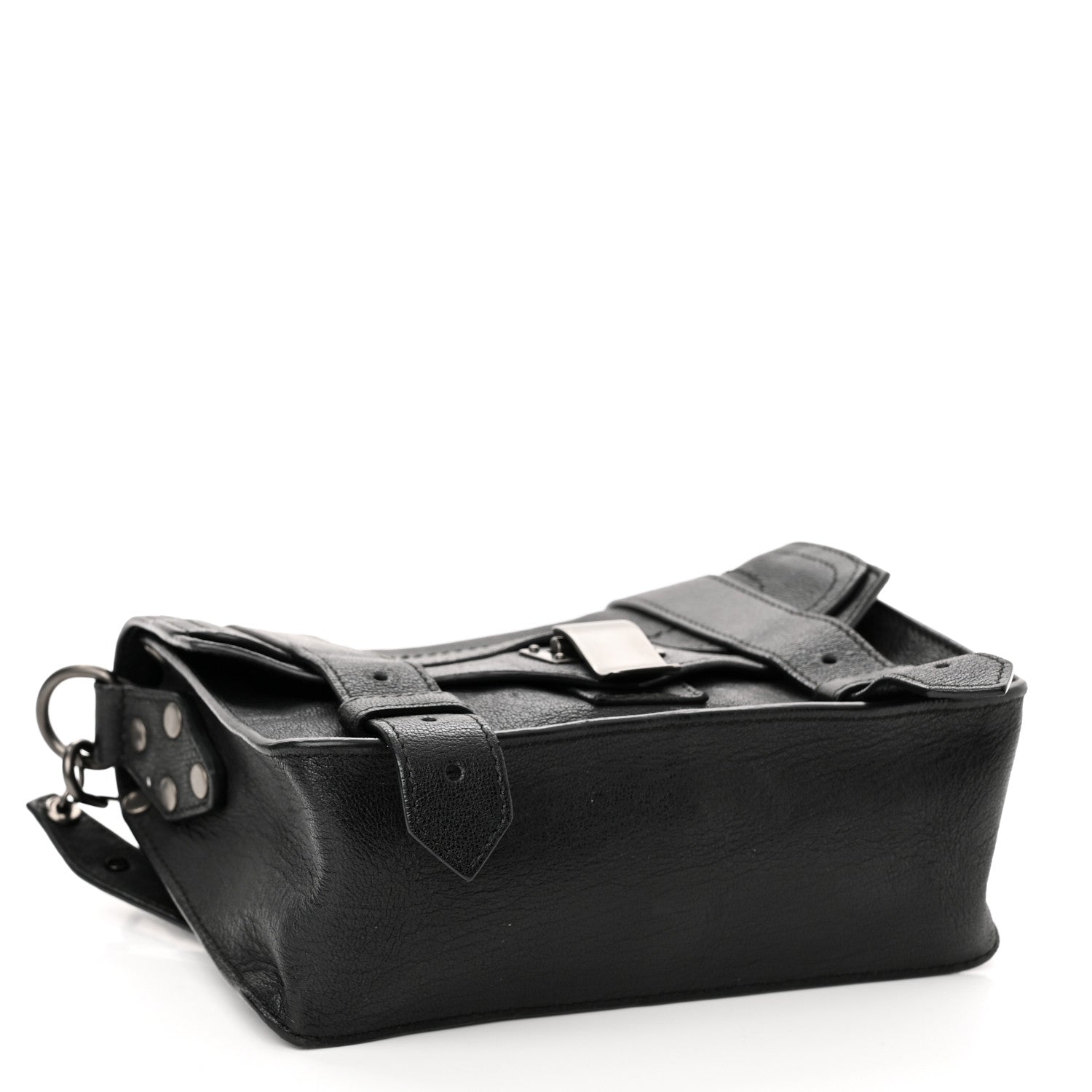 Proenza Schouler Lambskin PS1 Mini Pouch Messenger Black 4 of 11