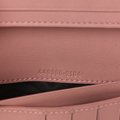 Gucci Soft Microguccissima Continental Wallet Soft Pink 8 of 13