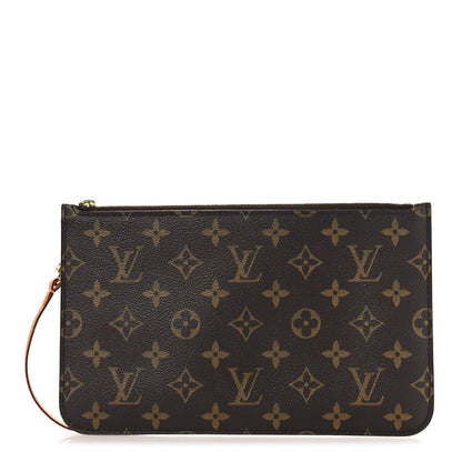 Louis Vuitton Monogram Neverfull MM GM Pochette 1 of 11