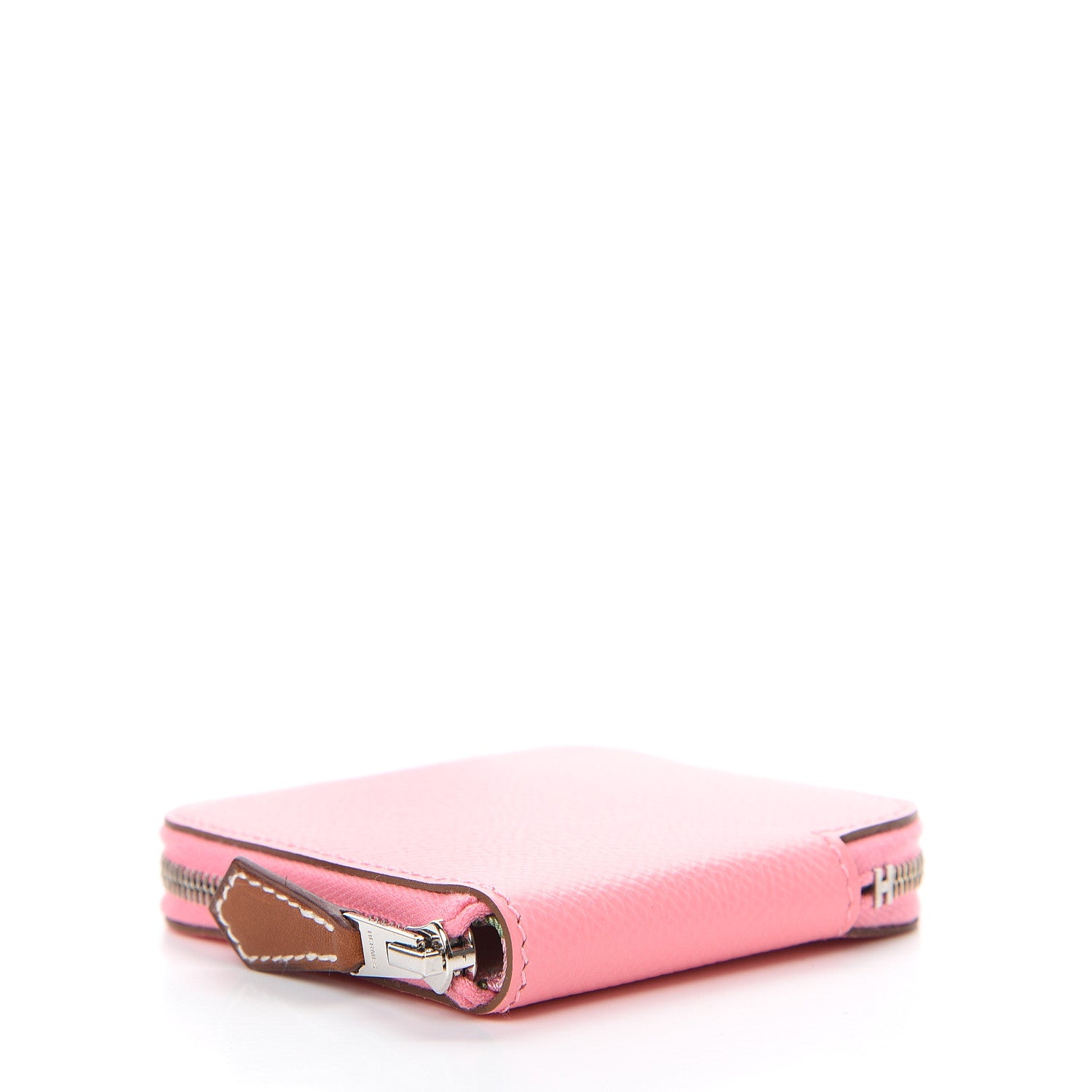 Hermes Epsom Silk'in Coin Purse Rose Confetti 3 of 7