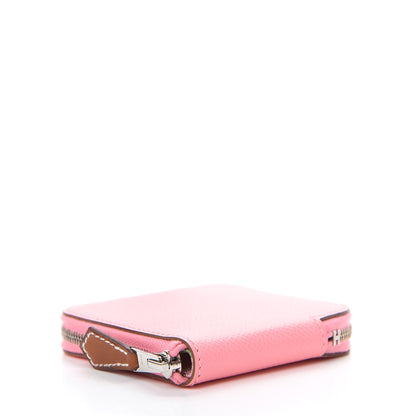 Hermes Epsom Silk'in Coin Purse Rose Confetti 3 of 7