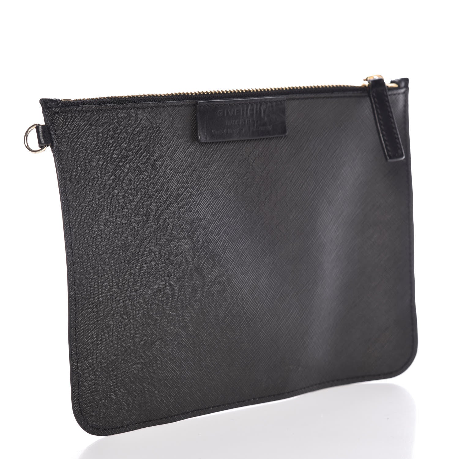 Givenchy Textured Coated Canvas Bambi Print Cosmetic Pouch Black 3 of 8