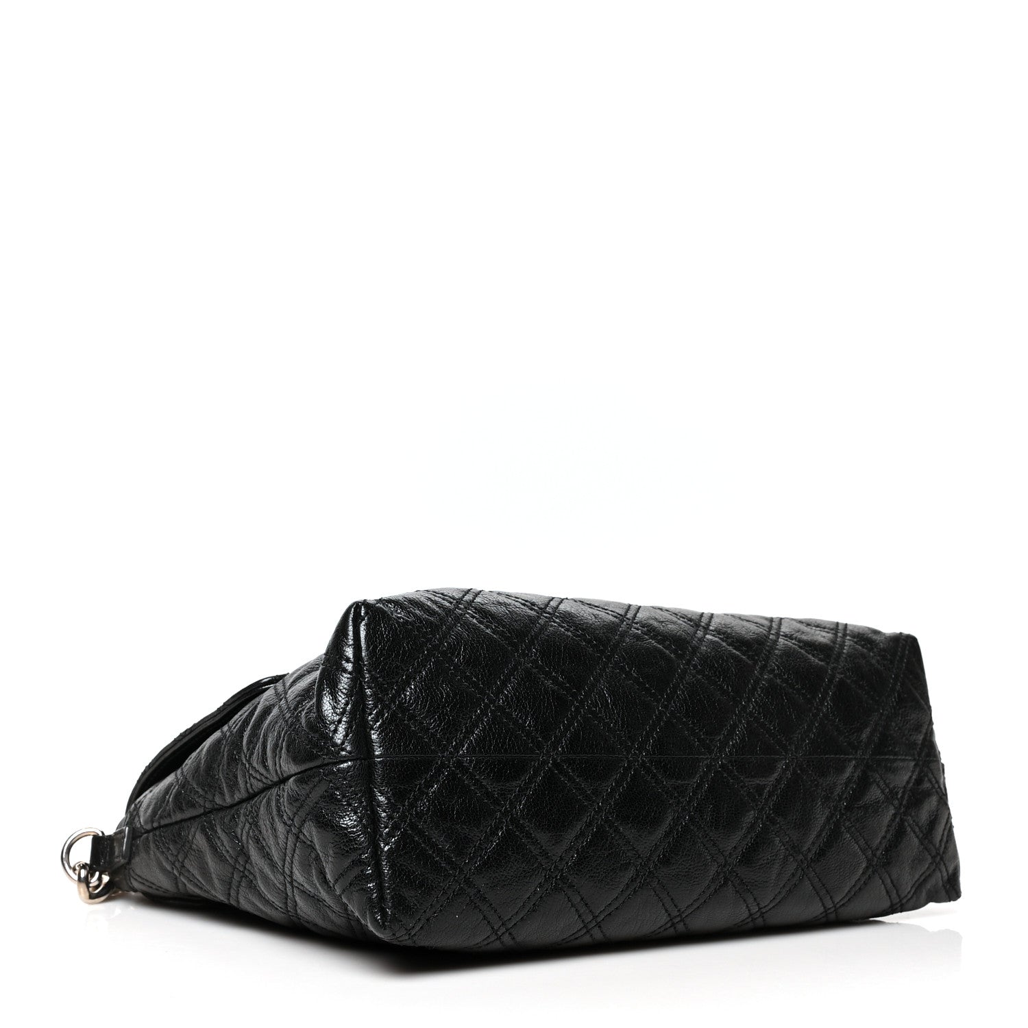 Marc Jacobs Lacquered Lambskin The XL Single Flap Black 4 of 10