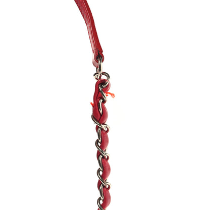 Chanel Calfskin Small Tramezzo Flap Red 15 of 16