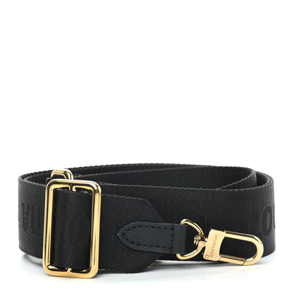 Louis Vuitton Nylon Petite Malle Souple Shoulder Strap Black 1 of 5