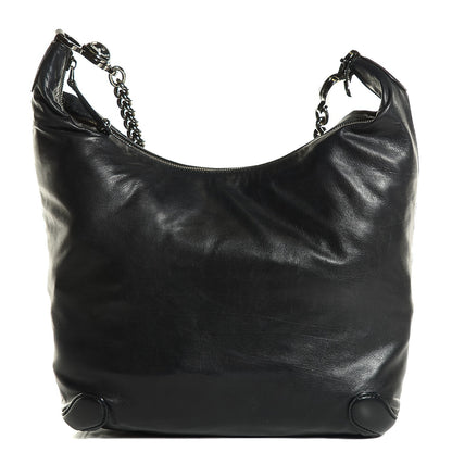 Gucci Calfskin Medium Galaxy Shoulder Bag Black 1 of 8