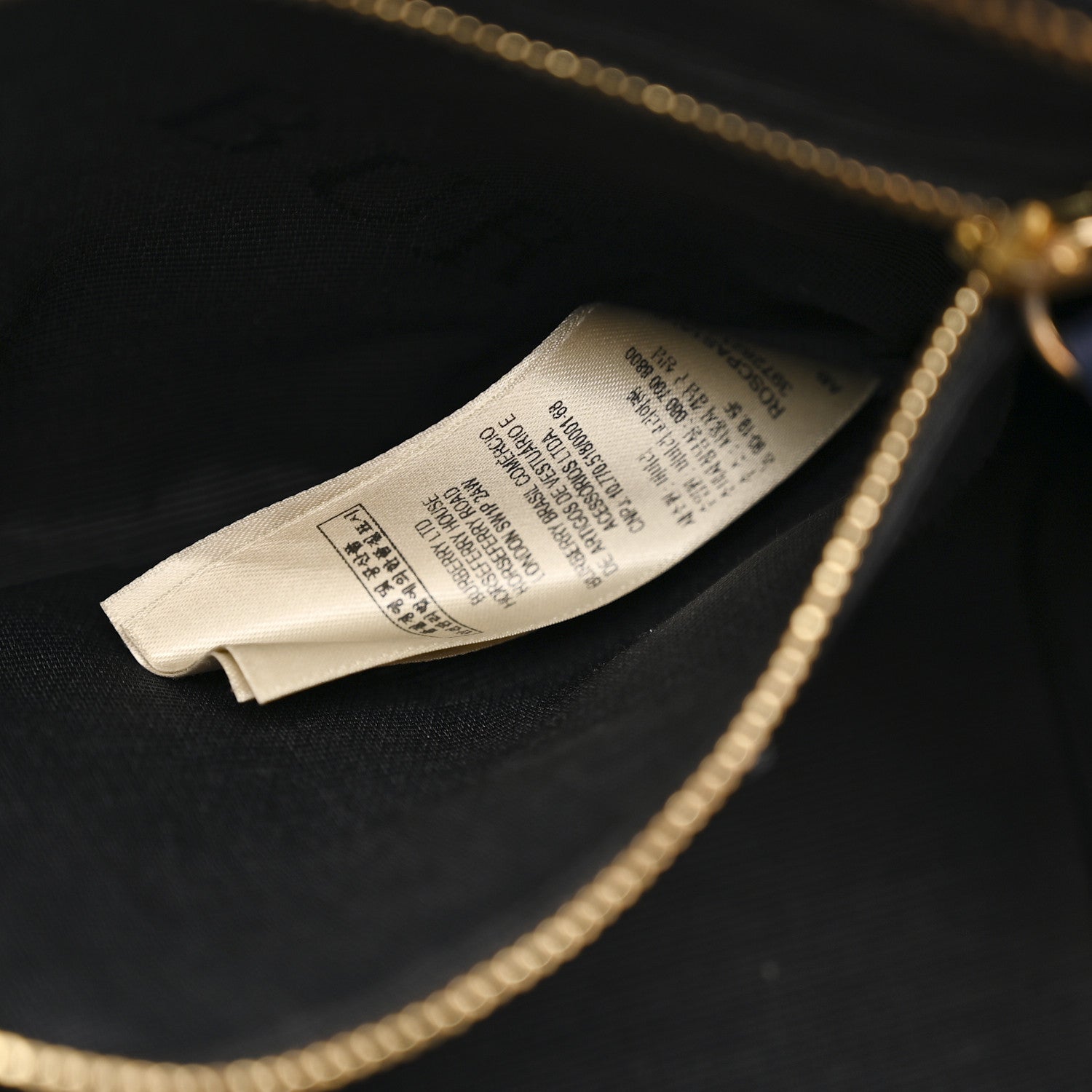 Burberry Signature Grain Small Clifton Bag Navy Blue 7 of 14