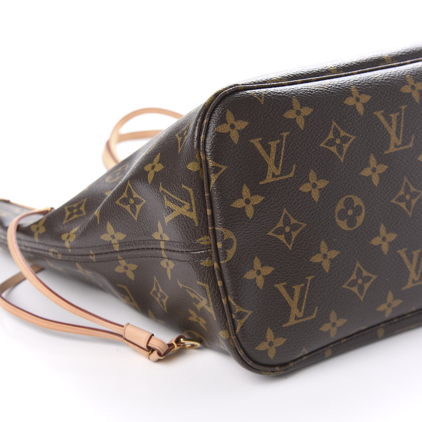 Monogram V Neverfull MM Turquoise