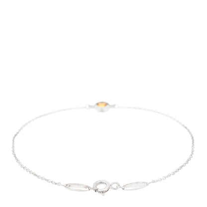 Tiffany Sterling Silver Citrine Elsa Peretti Color By The Yard Bracelet 2 of 3