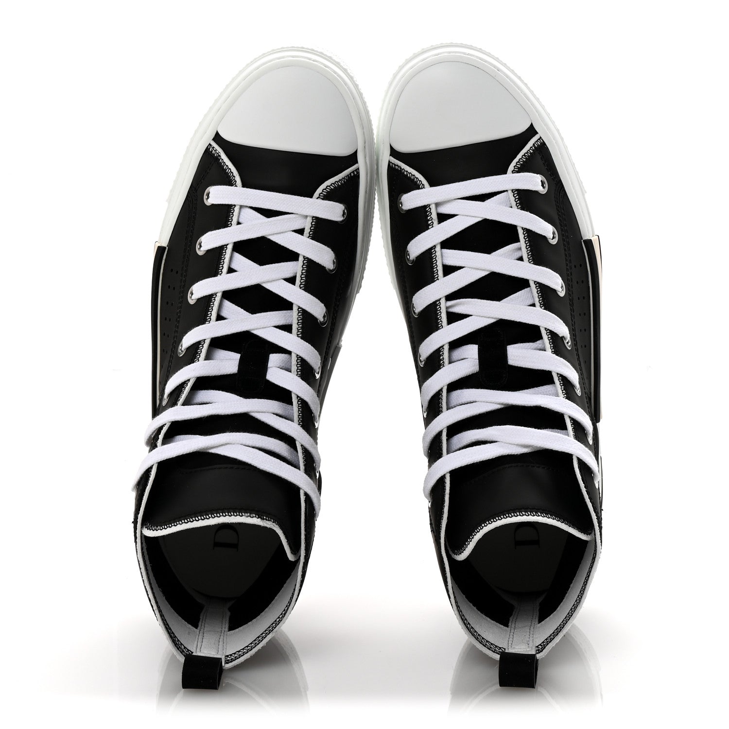 Christian Dior Oblique Kumo Mens B23 High Top Sneakers 43 Black