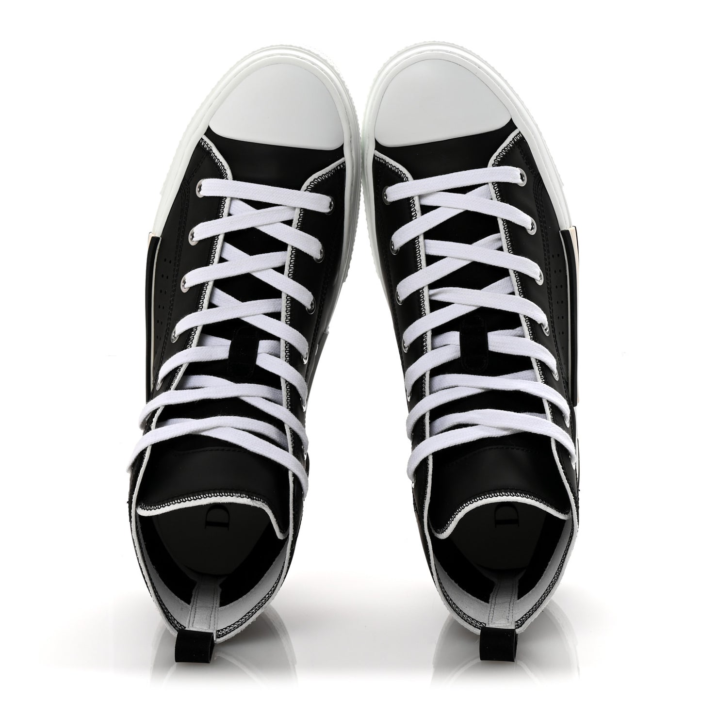Oblique Kumo Mens B23 High Top Sneakers 43 Black Beige
